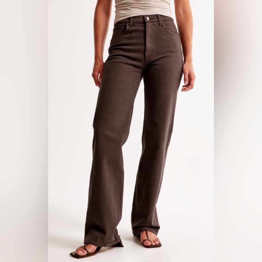 Abercrombie & Fitch Jeans - 90’s Relaxed High Rise Brown